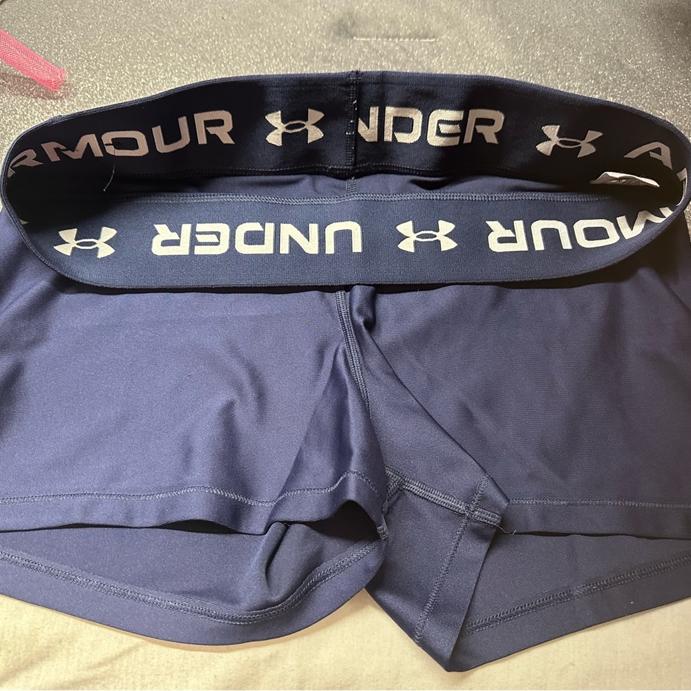 Under Armour Women's Navy Athletic Shorts